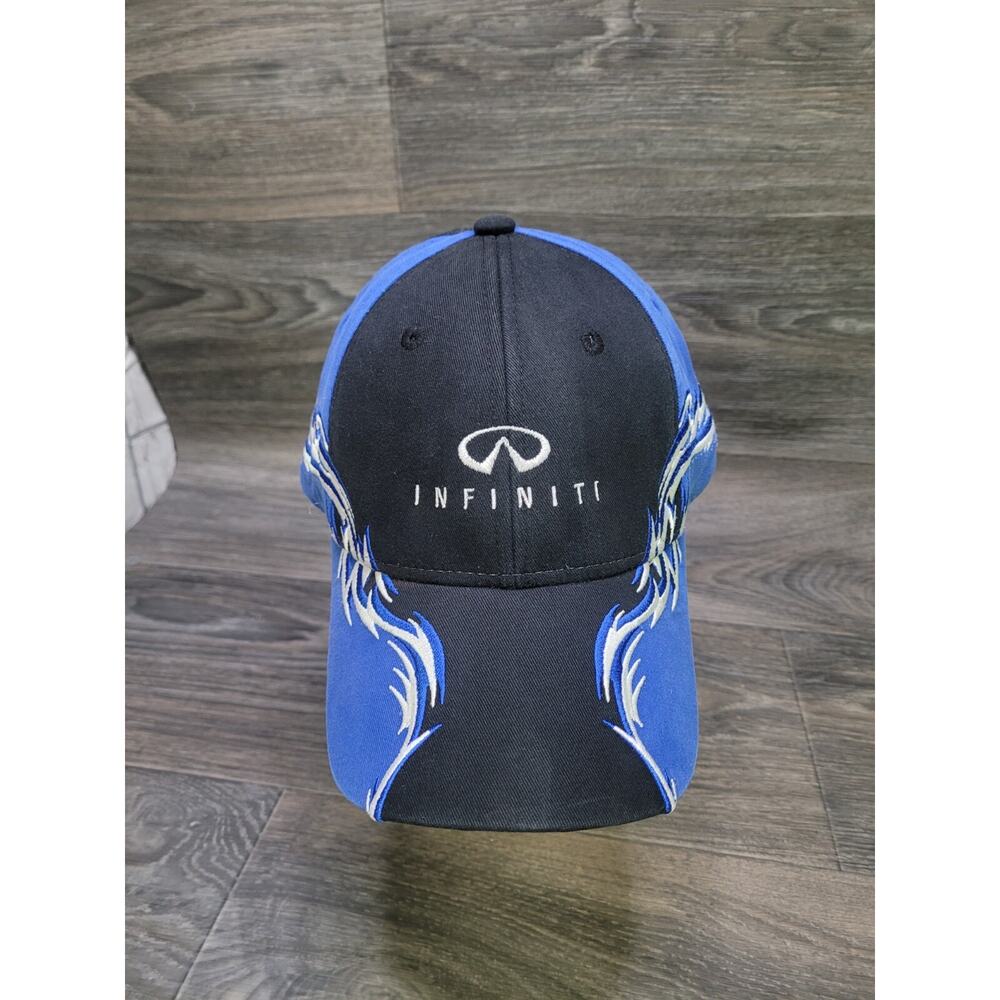 100% Cotton Racing Embroidery Flame Hat Baseball Cap *INFINITI*